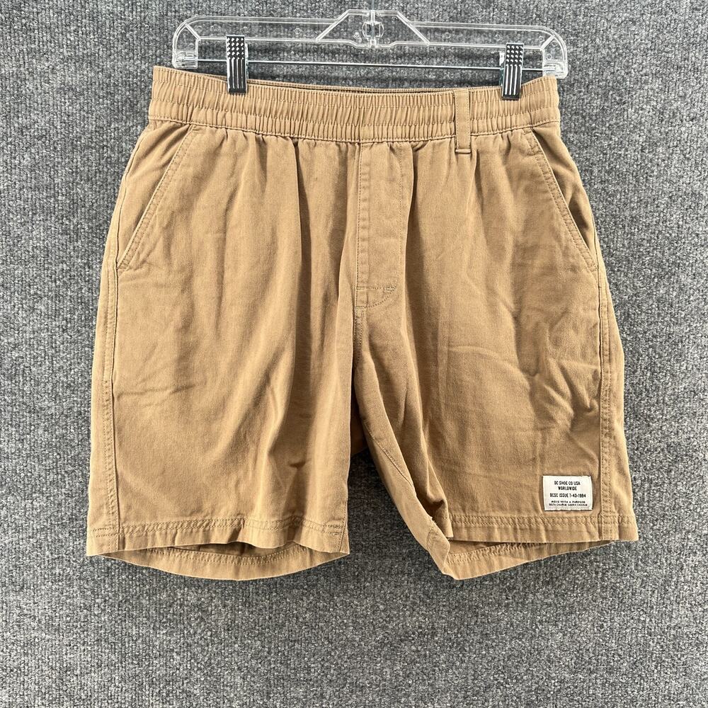 DC Shorts Mens‎ Small Beige Stretch Waist Chino Comfort Pockets Outdoors Skate